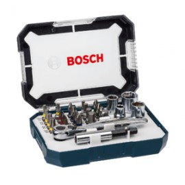 BCH-2607017407 Set de puntas para atornillar Bosch con soporte magnético universal y matraca